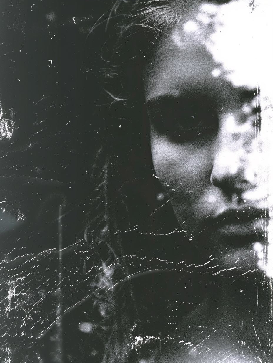 Haunting Shadows of Noir Portraits - Image 3