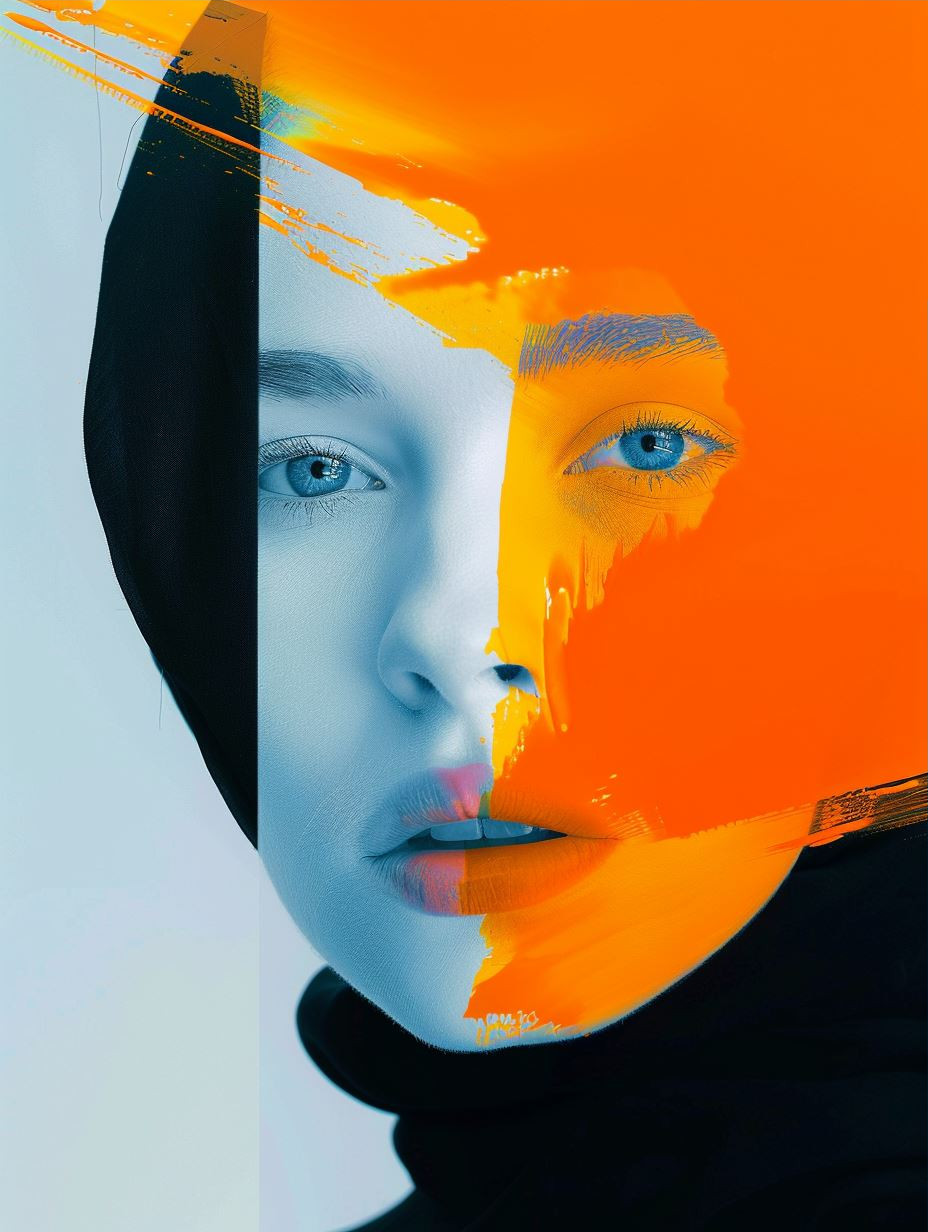 Electric Azure Neon Contrast - Image 3