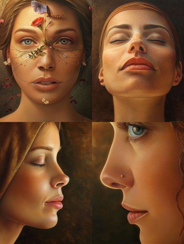 Ethereal Portraits of Serene Beauty