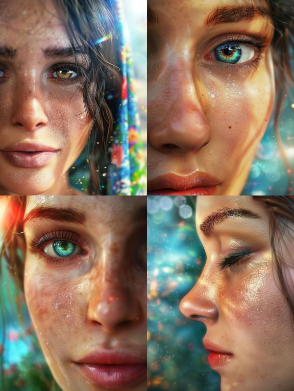 Ethereal Gaze: A Study of Light and Water