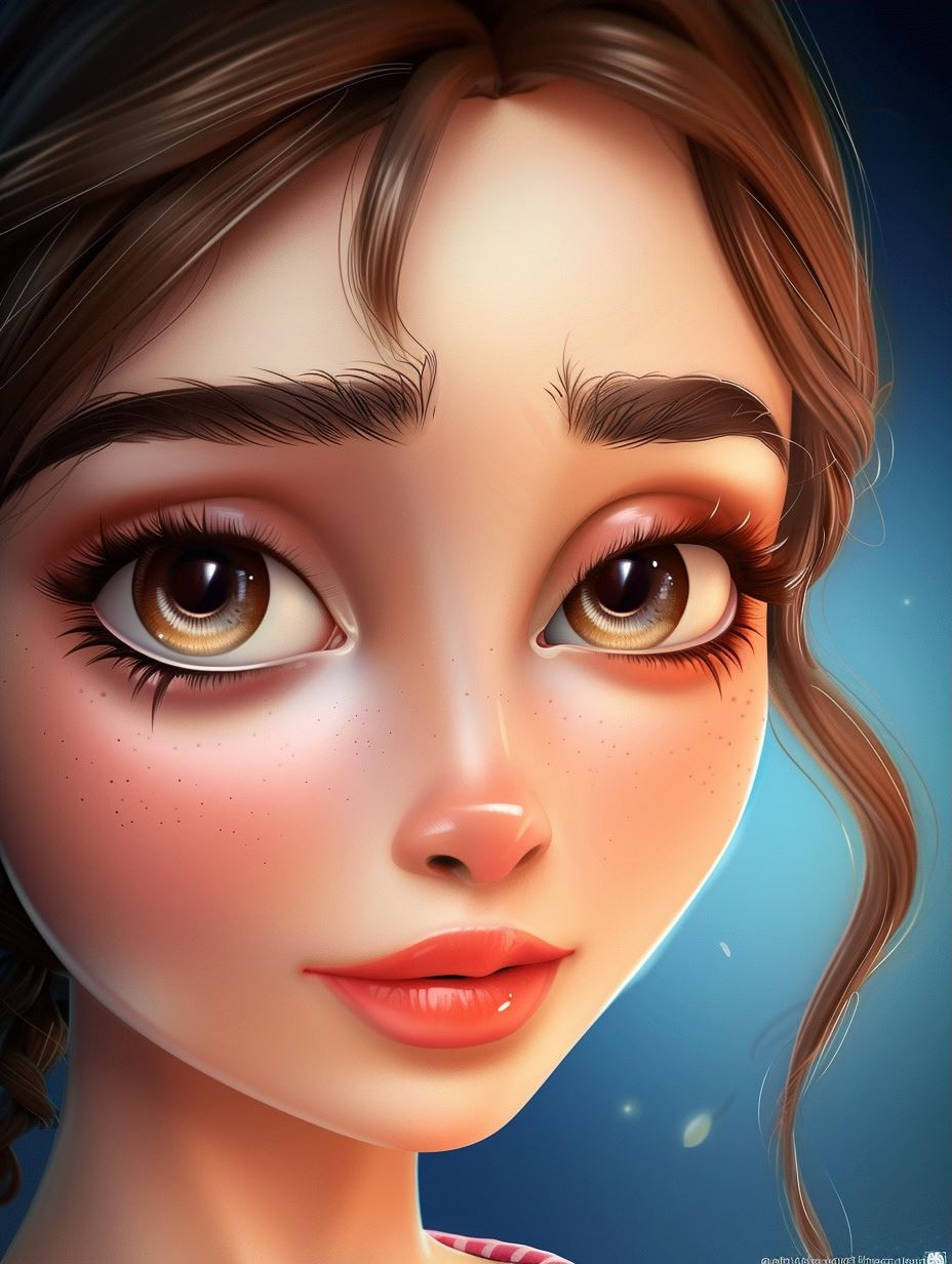 Ethereal Digital Portraits of a Dreamy Maiden - Image 3