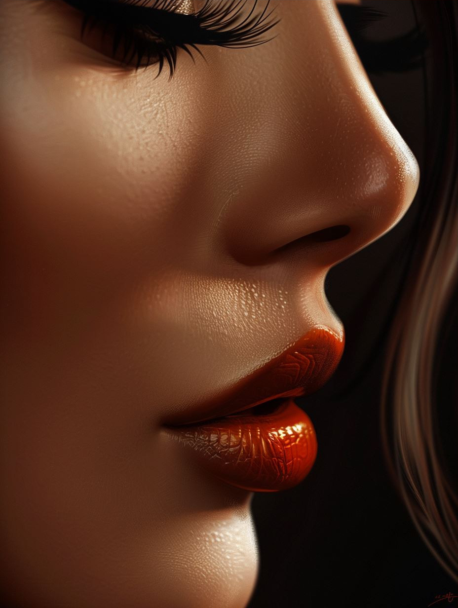 Golden Hour Glamour Portrait - Image 3
