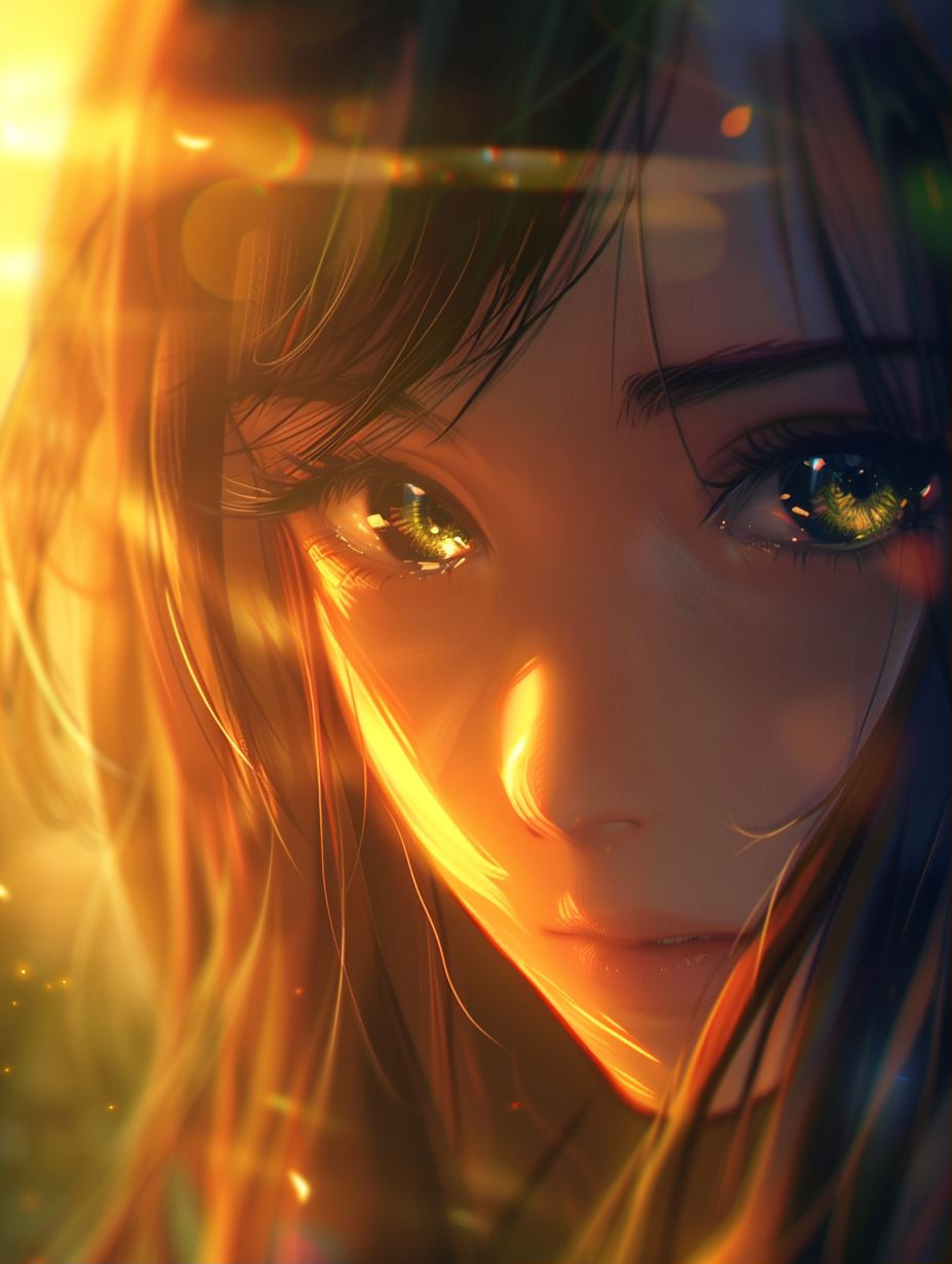 Luminous Ethereal Golden Portraits - Image 1