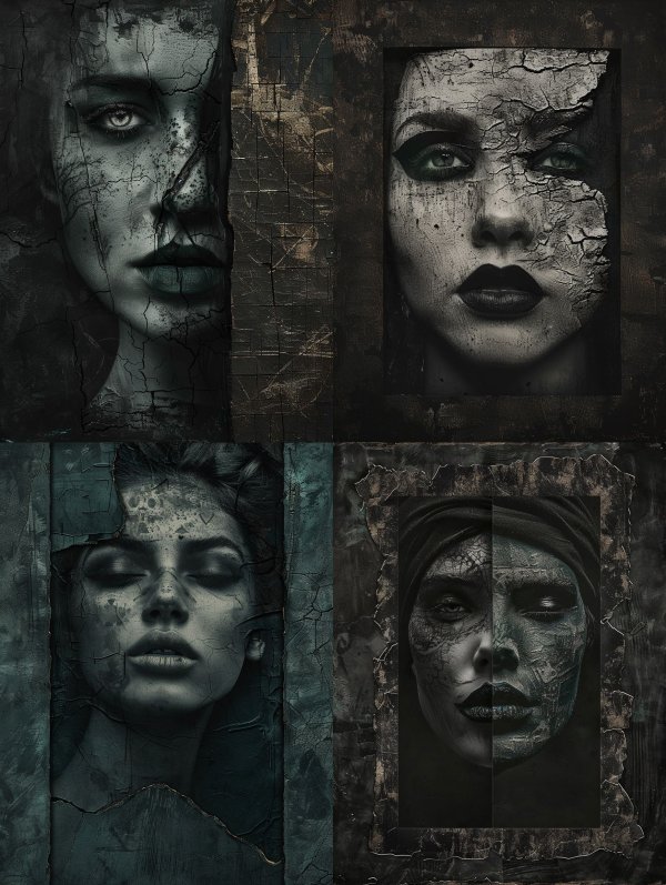 Fractured Soul in Stone