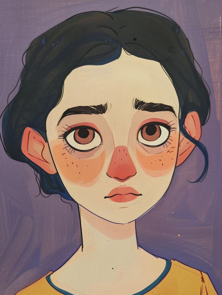 Faces of Emotion: A Stylized Portrait Study - Image 3