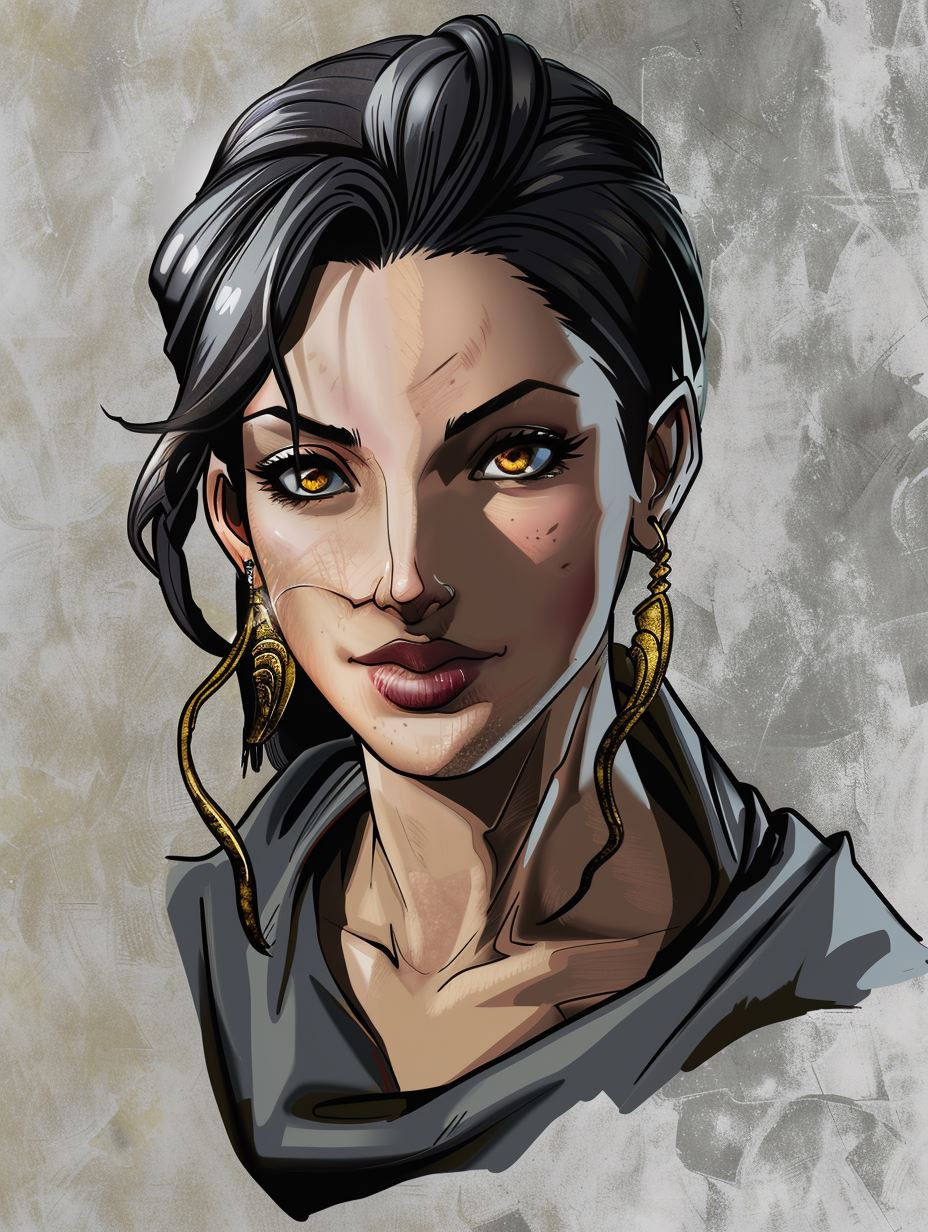 Golden Gaze Desert Nomad - Image 1