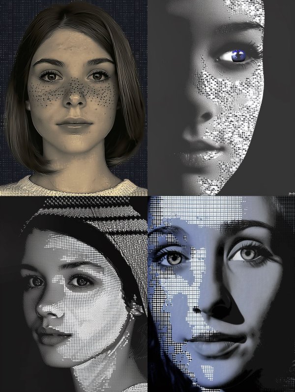 Ethereal Portraits of Digital Soul