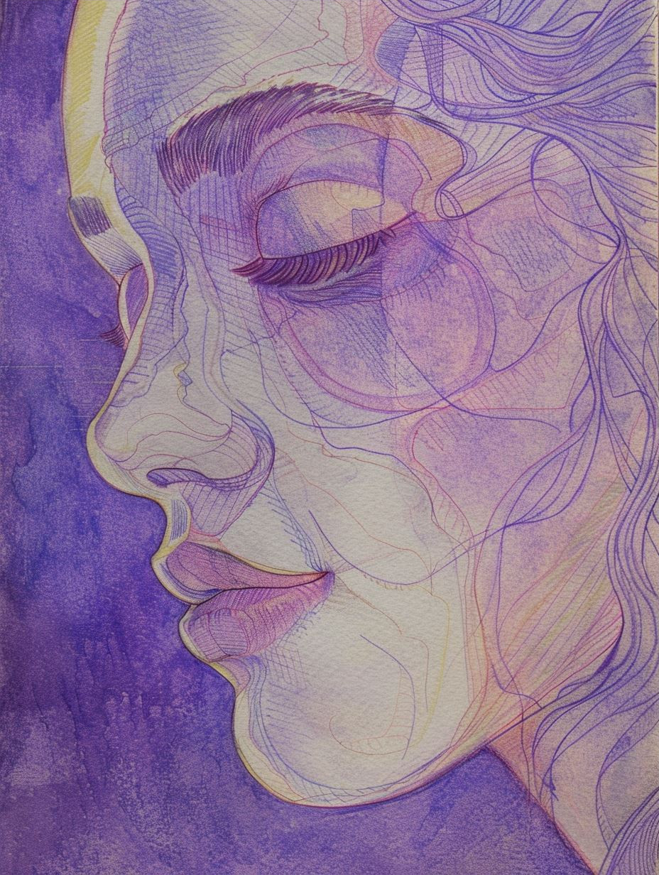 Violet Ethereal Gaze - Image 3