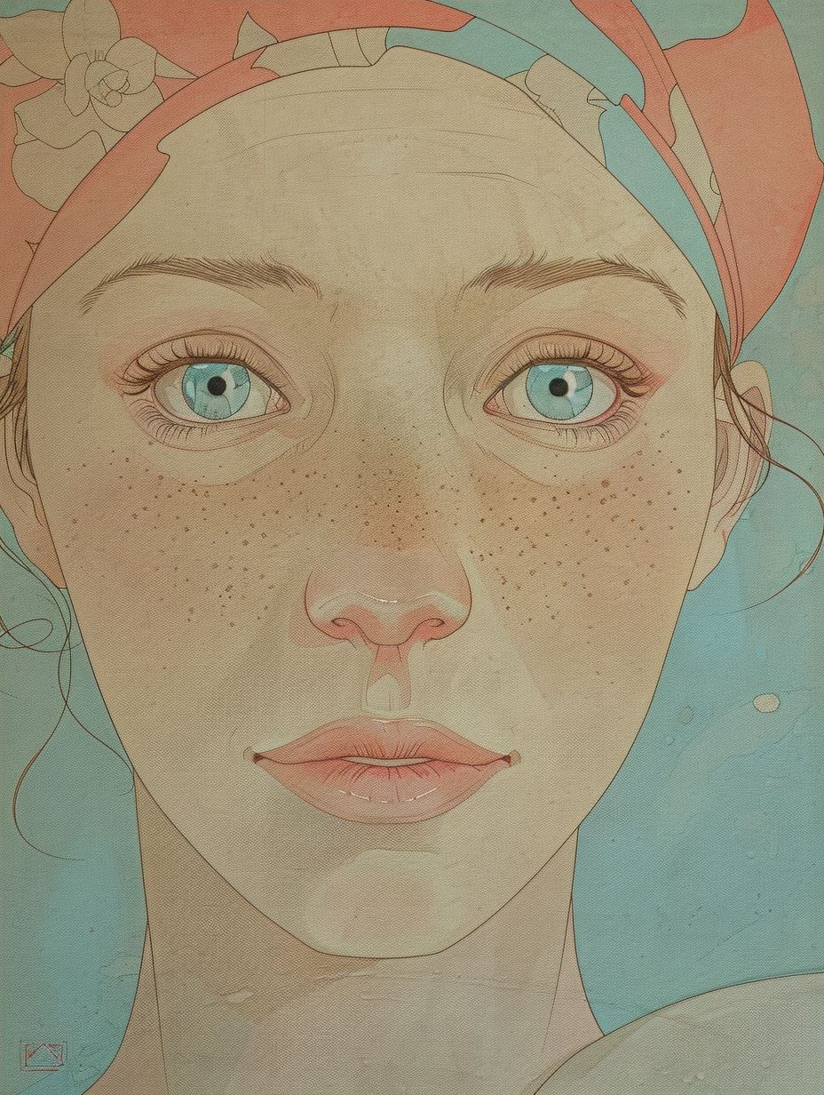 Ethereal Portraits of Soft Gazes - Image 4