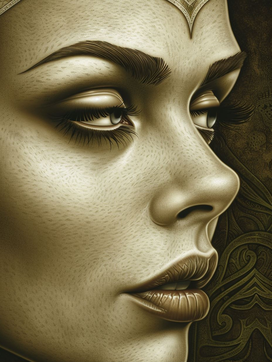 Ethereal Portraits of Ancient Elegance - Image 1