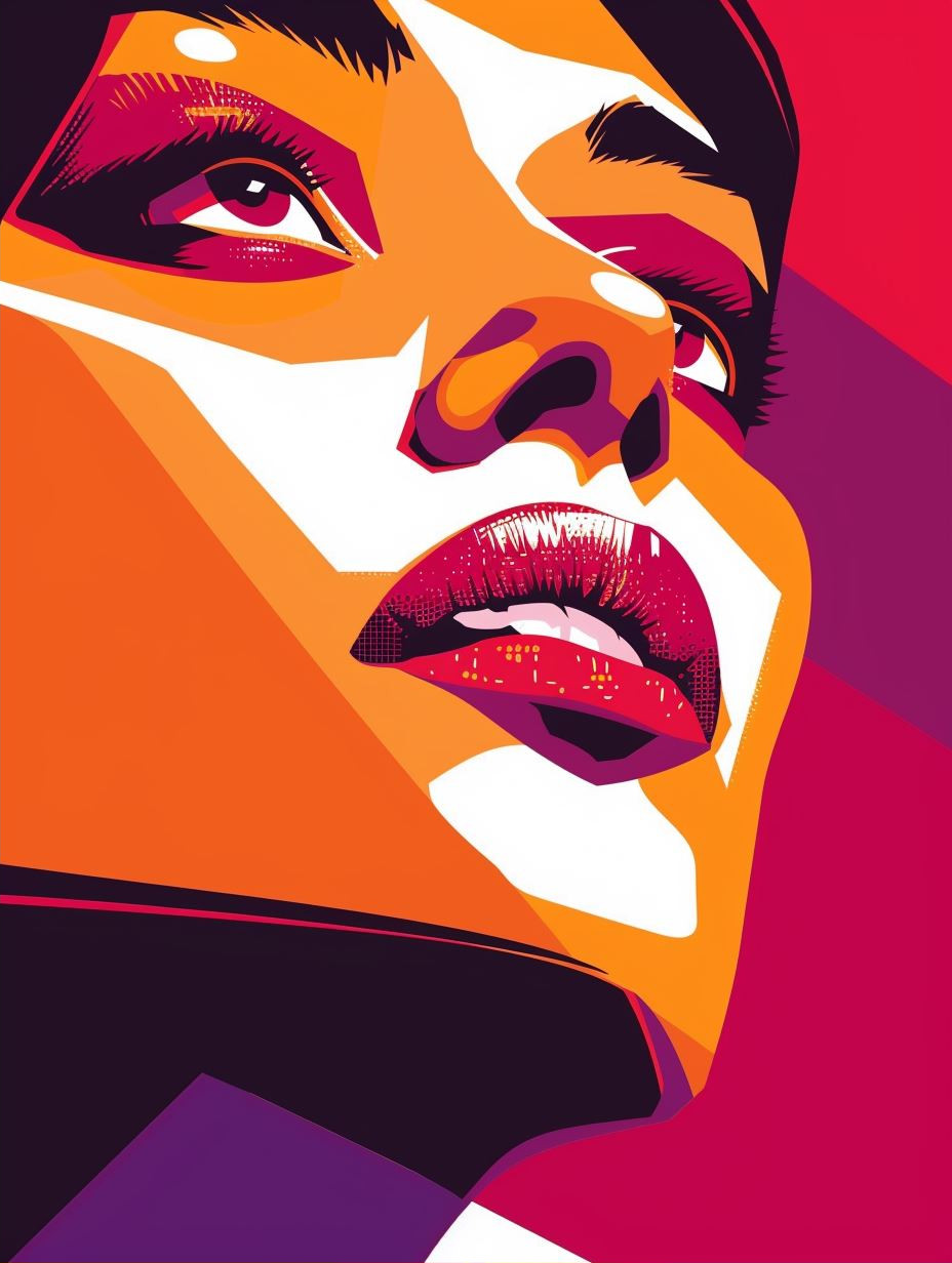 Vibrant Spectrum of Modern Feminine Portraits - Image 2