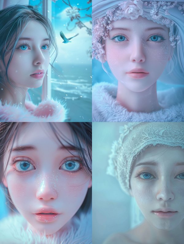 Ethereal Winter Dream Gaze