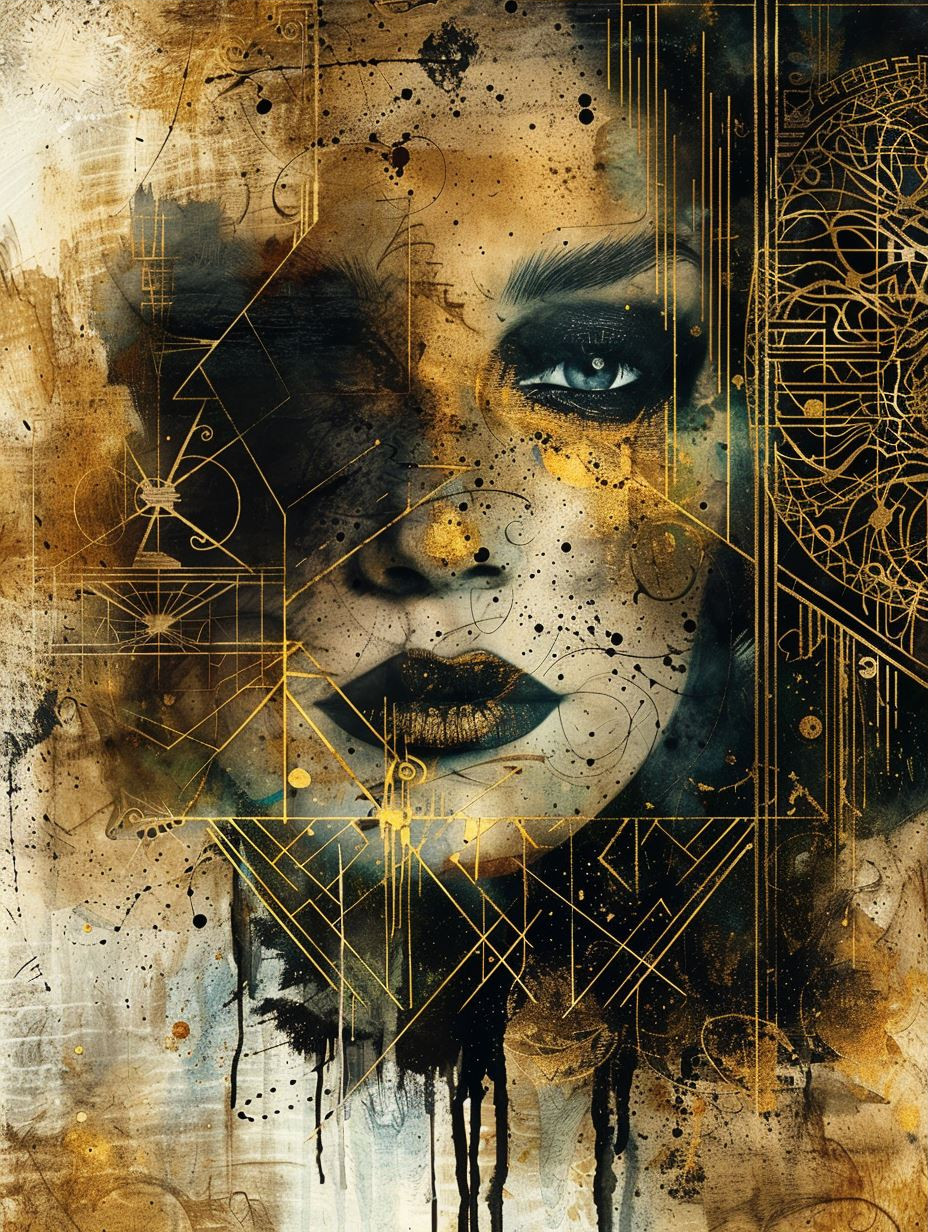 Ethereal Shadows of Distorted Beauty - Image 3