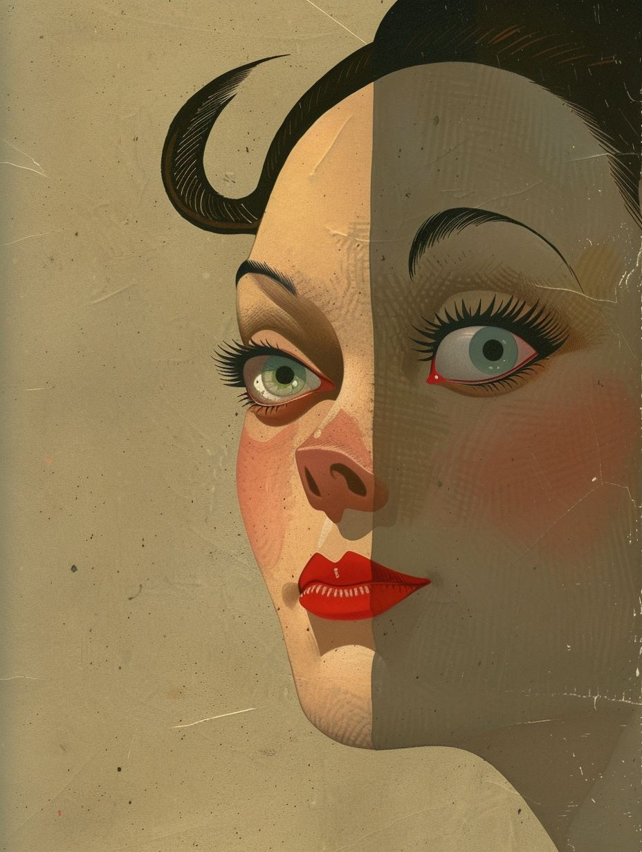 Vintage Noir Glamour - Image 3