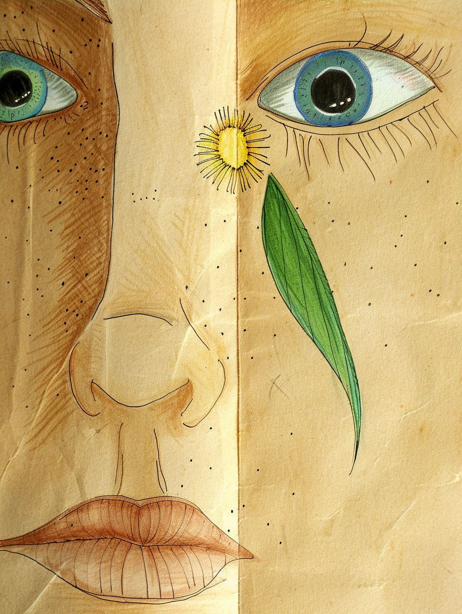 Fragmented Faces of Ethereal Calm - Image 3