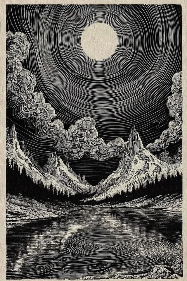 Surreal Ink Etching - Image 2