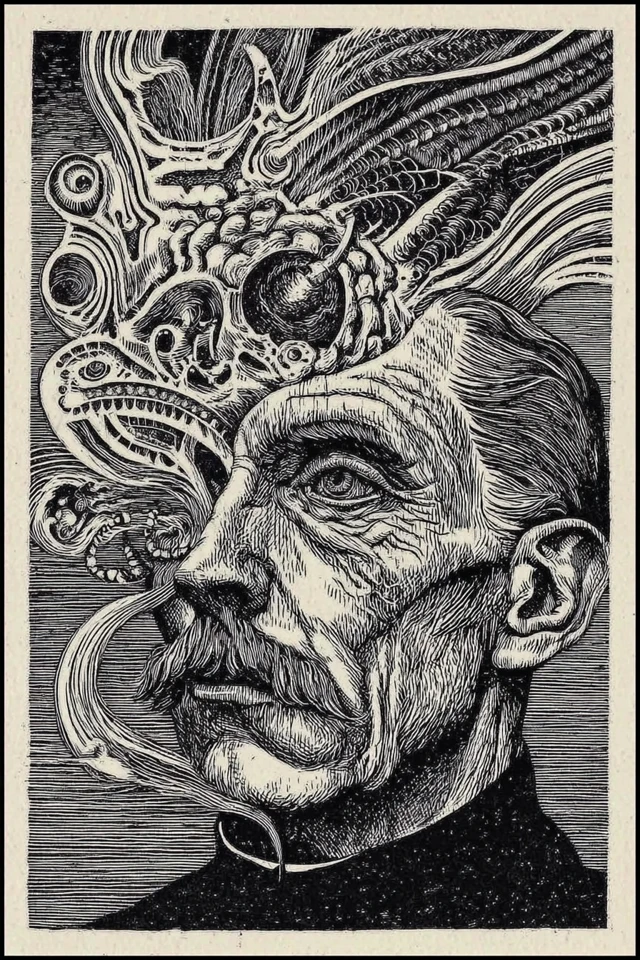 Surreal Ink Etching - Image 1