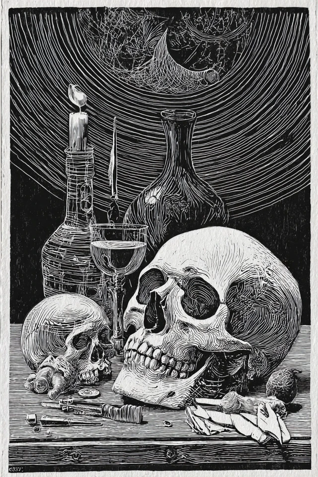 Surreal Ink Etching - Image 3