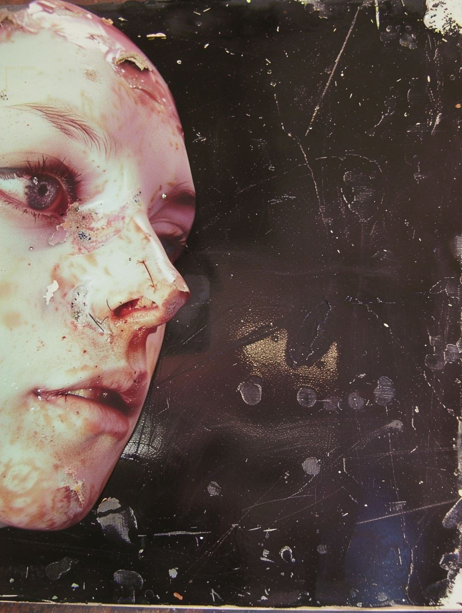 Distorted Ethereal Portrait Study - Image 2