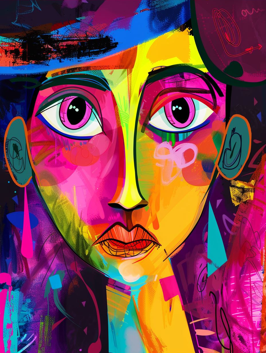 Vibrant Visions of Abstract Femininity - Image 3