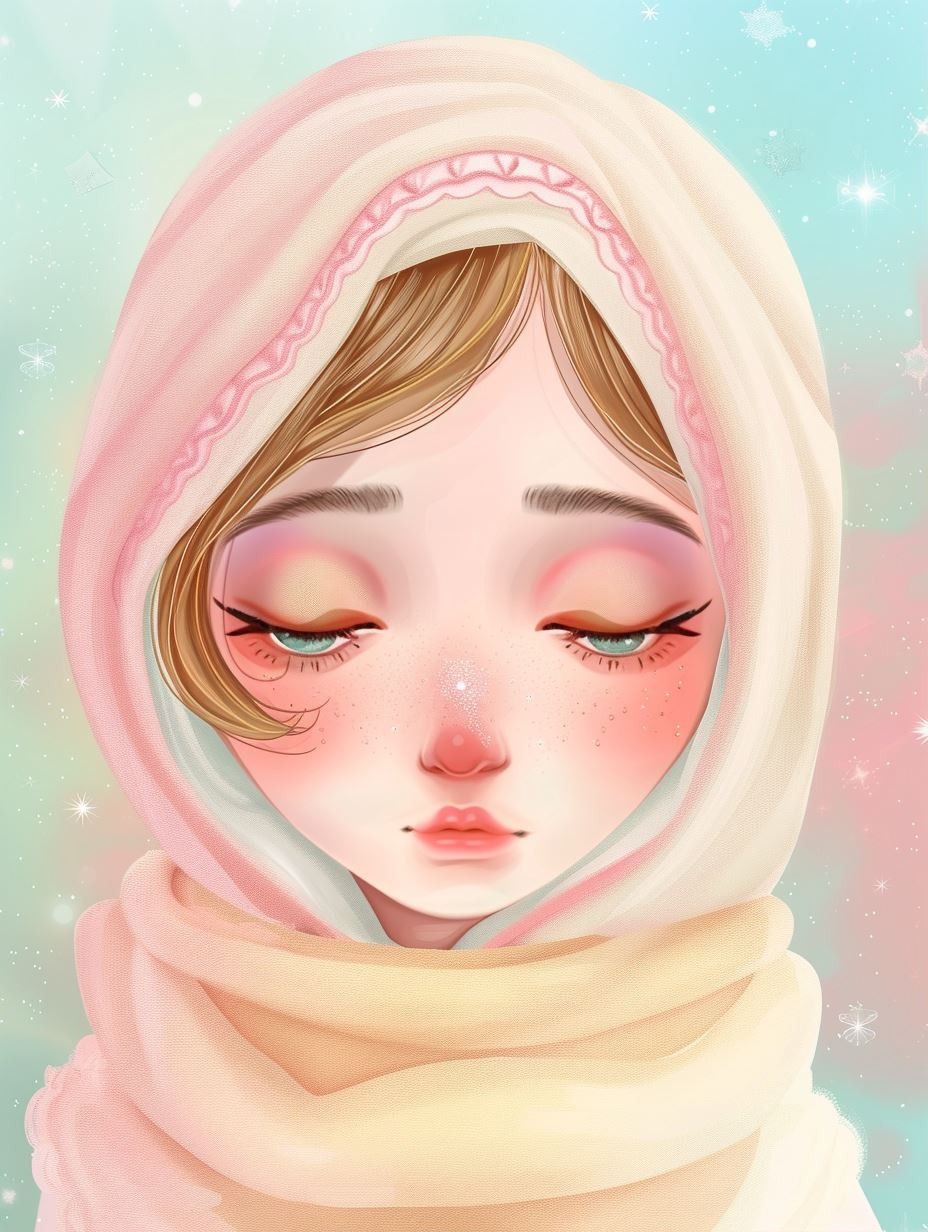 Dreamy Digital Portraits of Ethereal Girls - Image 1