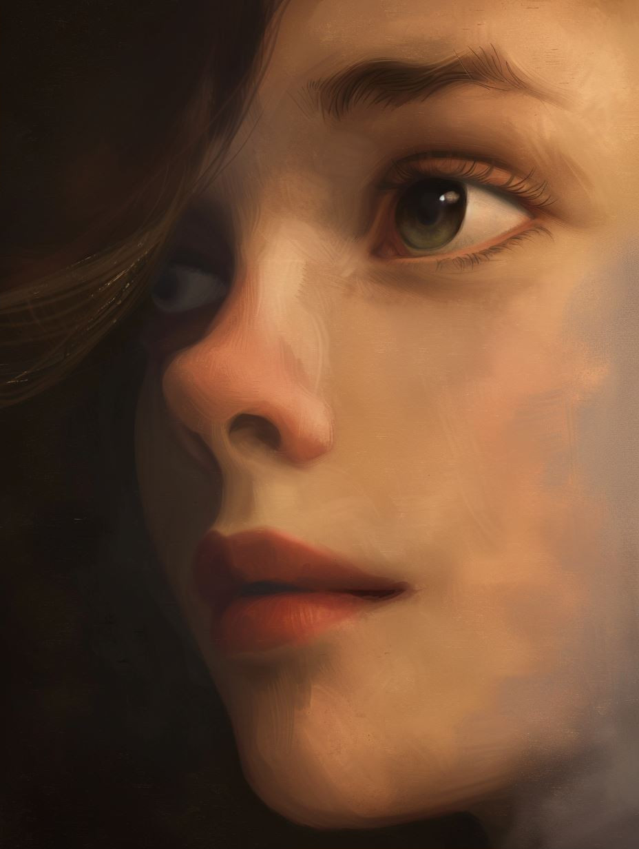 Ethereal Gazes: A Study of Digital Portraits - Image 2