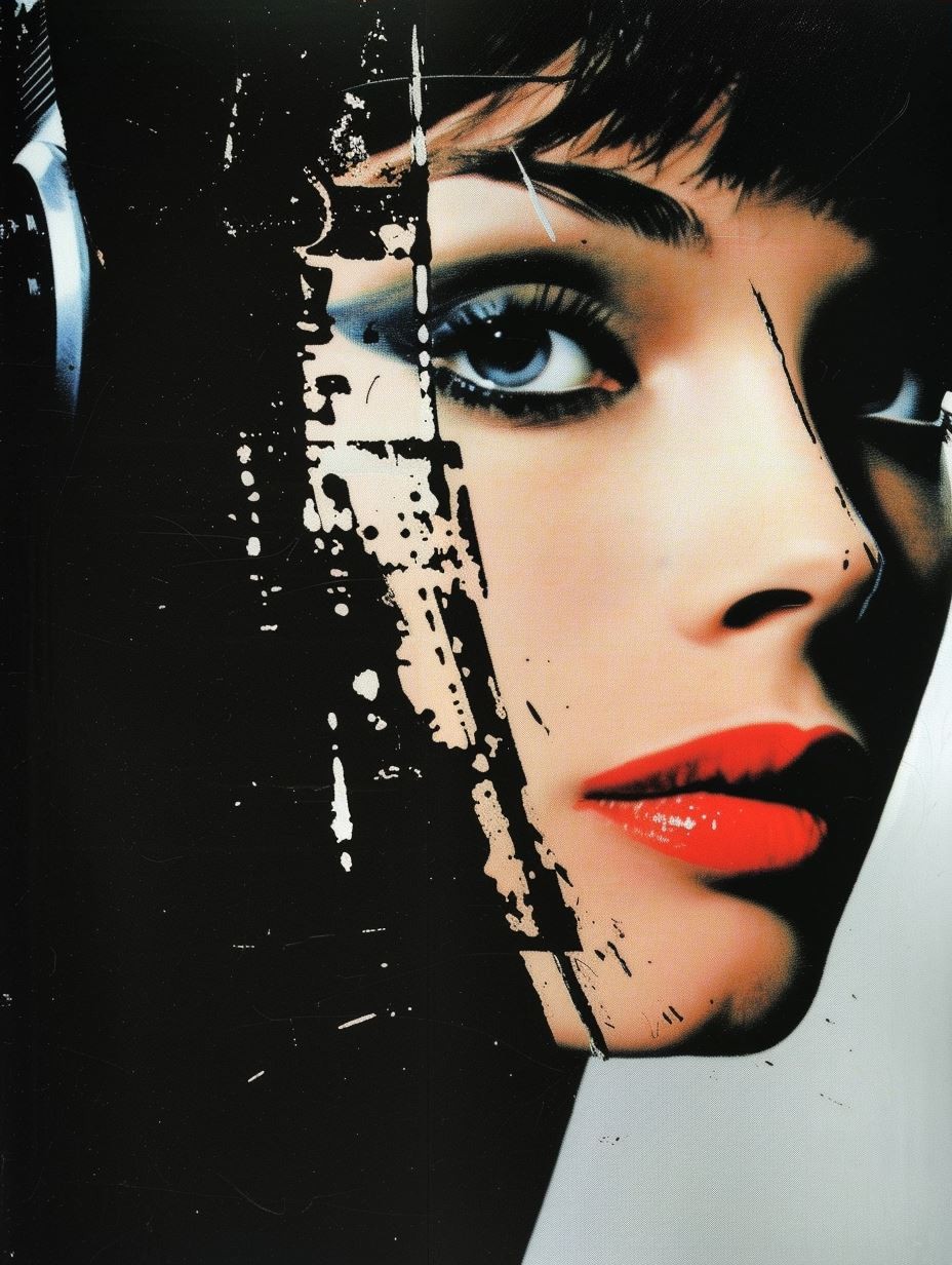 Bold Contrast Urban Pop Art - Image 3
