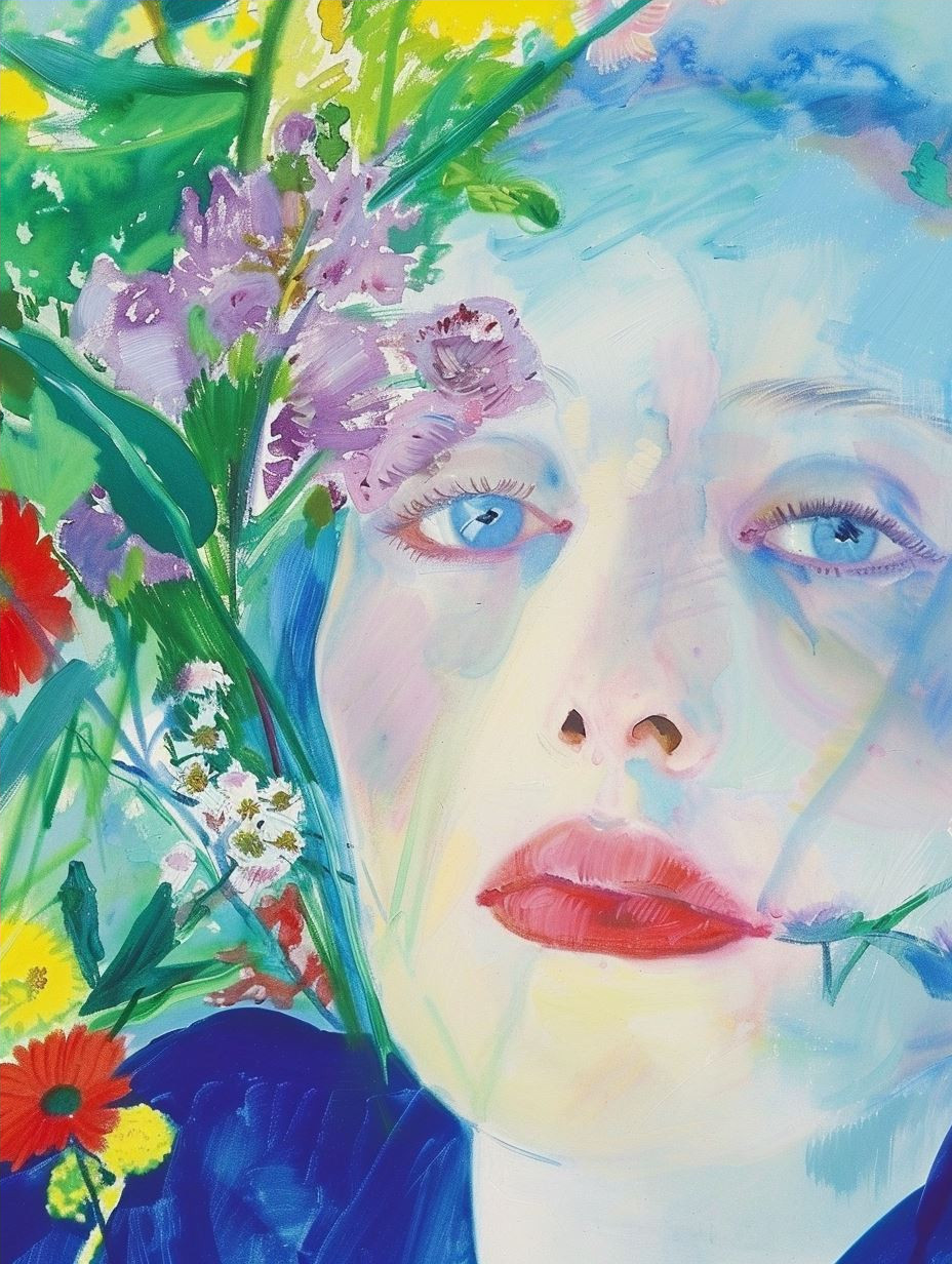Prismatic Portraits of a Dreaming Muse - Image 4