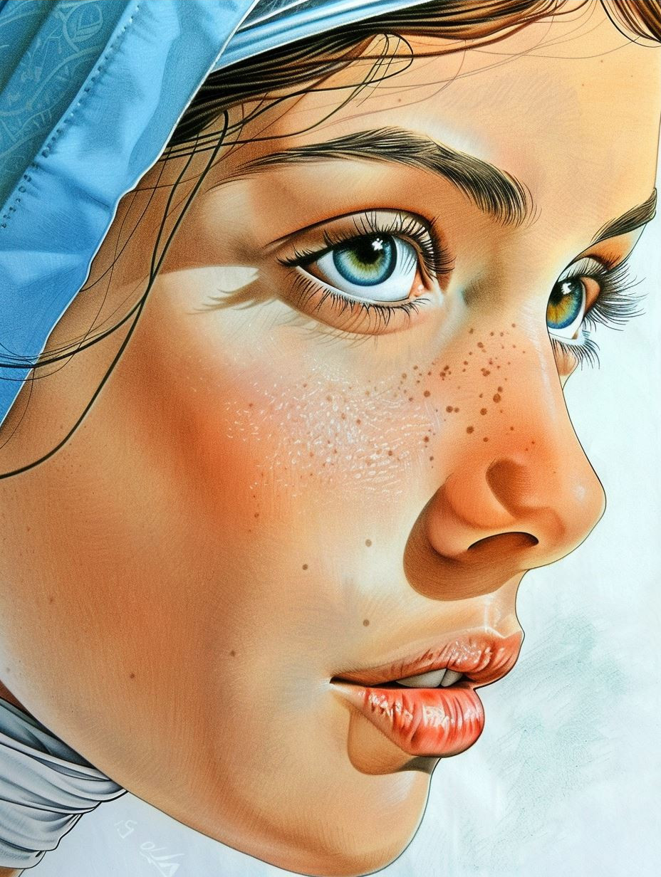 Ethereal Gazes: A Study of Digital Portraits - Image 3
