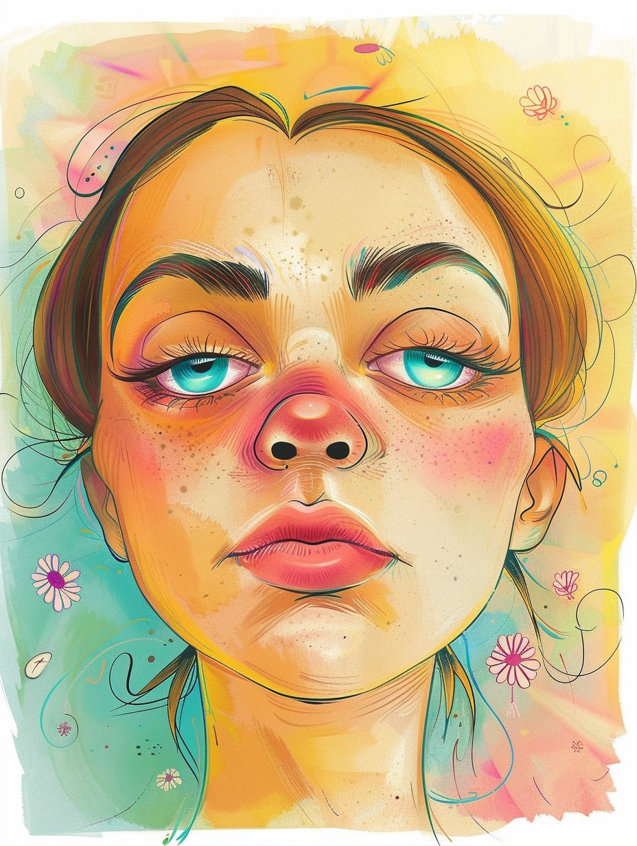 Vibrant Ethereal Gaze - Image 2