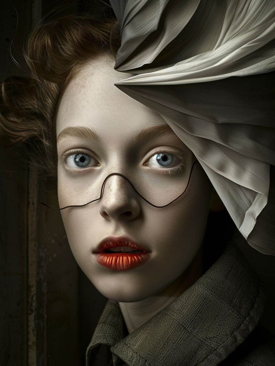 Ethereal Echoes of Classical Portraits - Image 1