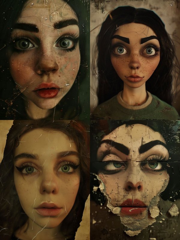 Hauntingly Surreal Porcelain Portraits