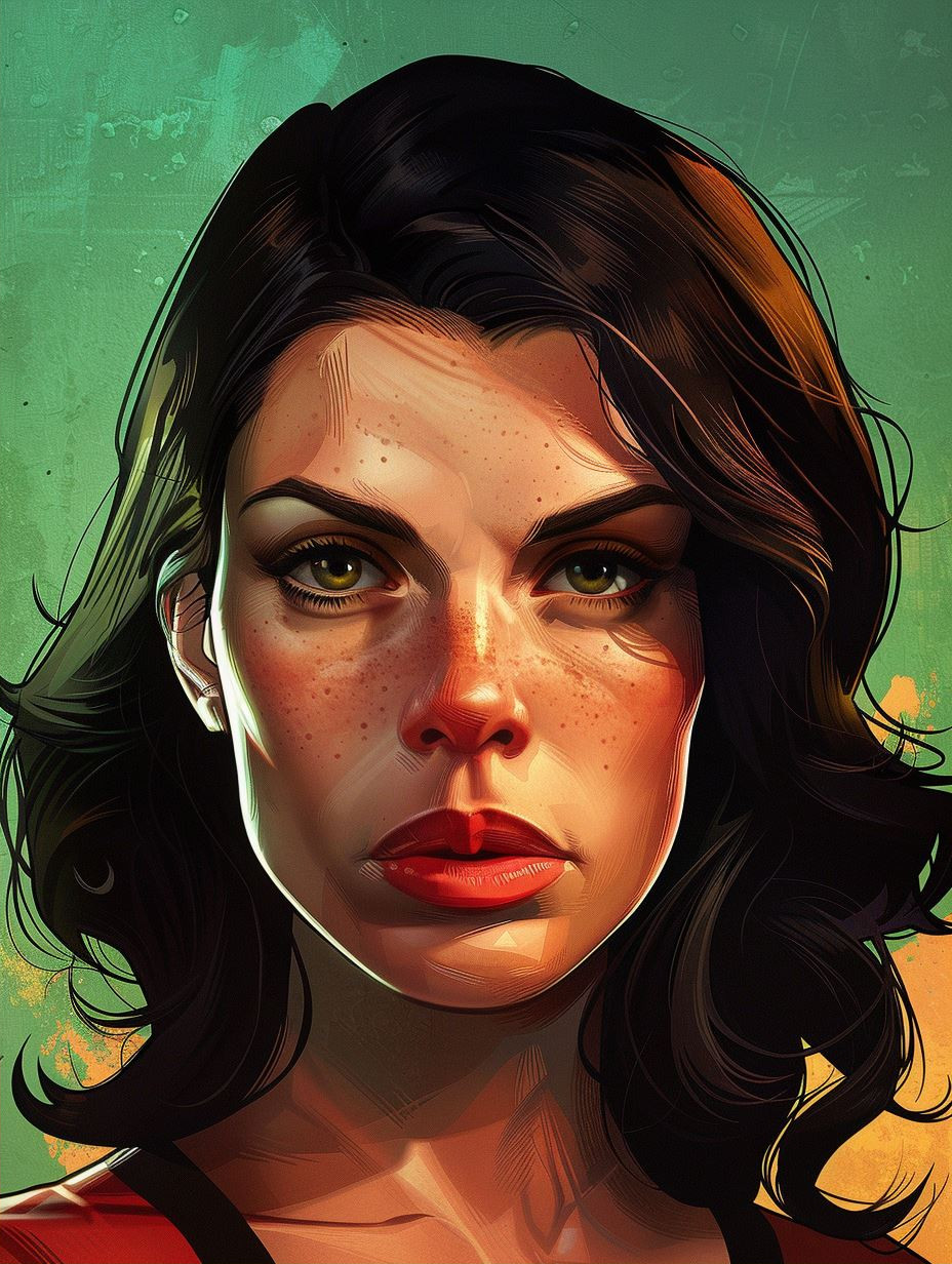 Gritty Cinematic Portrait Study - Image 2