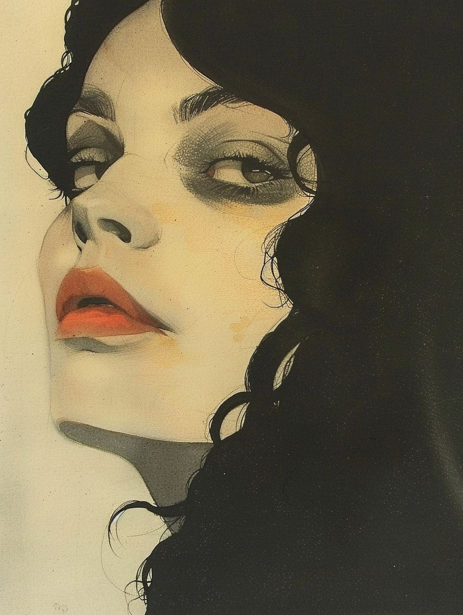 Moody Noir Portraiture Studies - Image 2