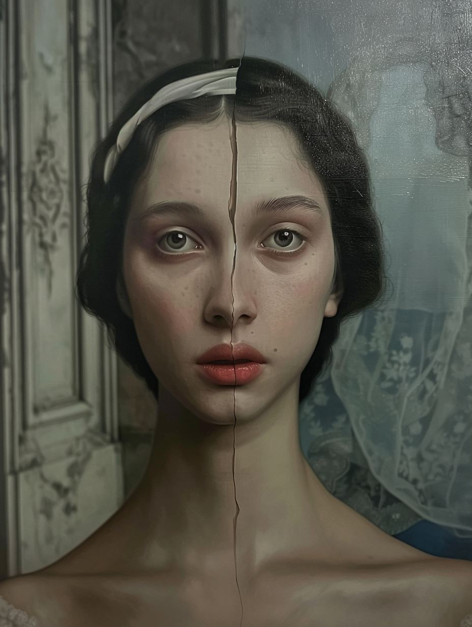 Ethereal Portraits of Melancholy Grace - Image 1