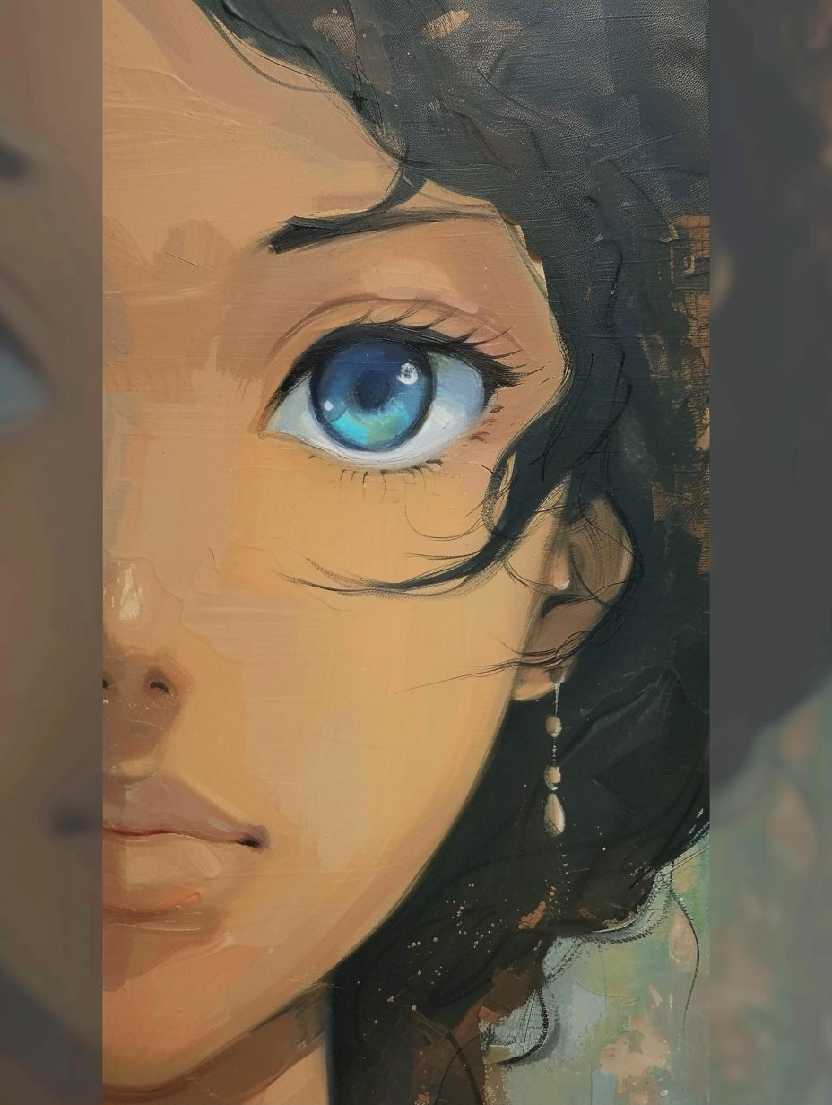 Ethereal Gaze of Silent Dreams - Image 2