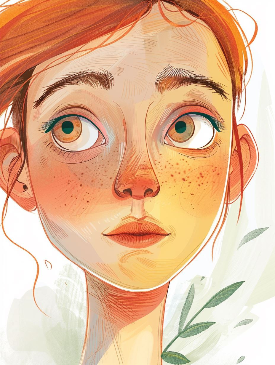 Sun-Kissed Ethereal Digital Portrait - Image 4