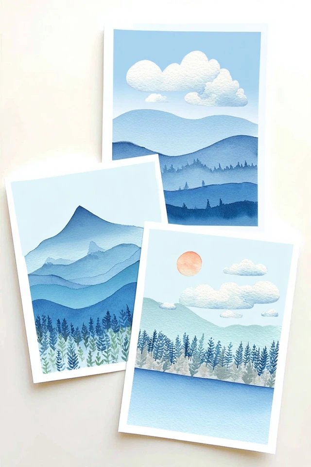 Azure Floral Serenity - Image 2