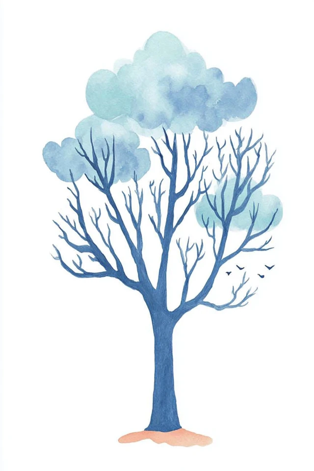 Azure Floral Serenity - Image 5