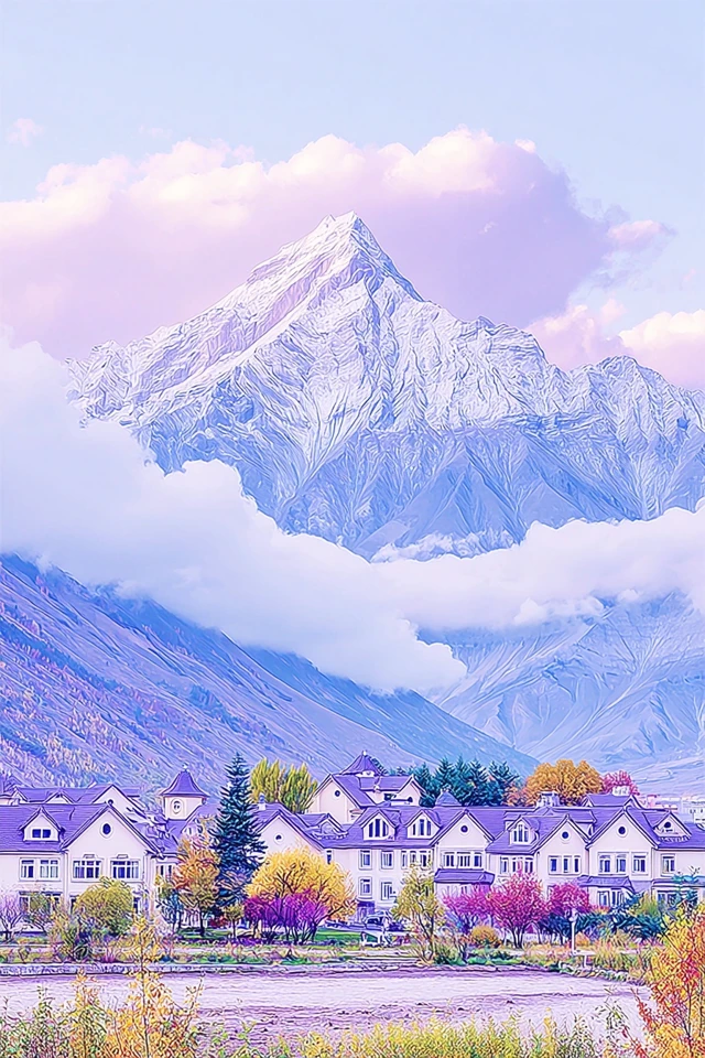 Golden Curls and Lavender Dreams - Image 2