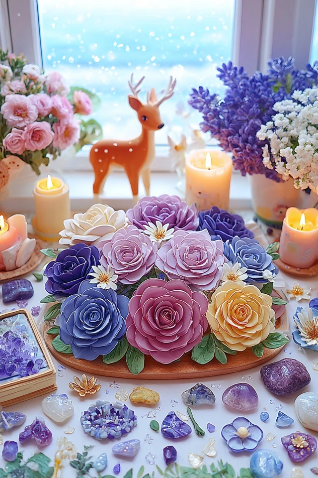 Golden Curls and Lavender Dreams - Image 3