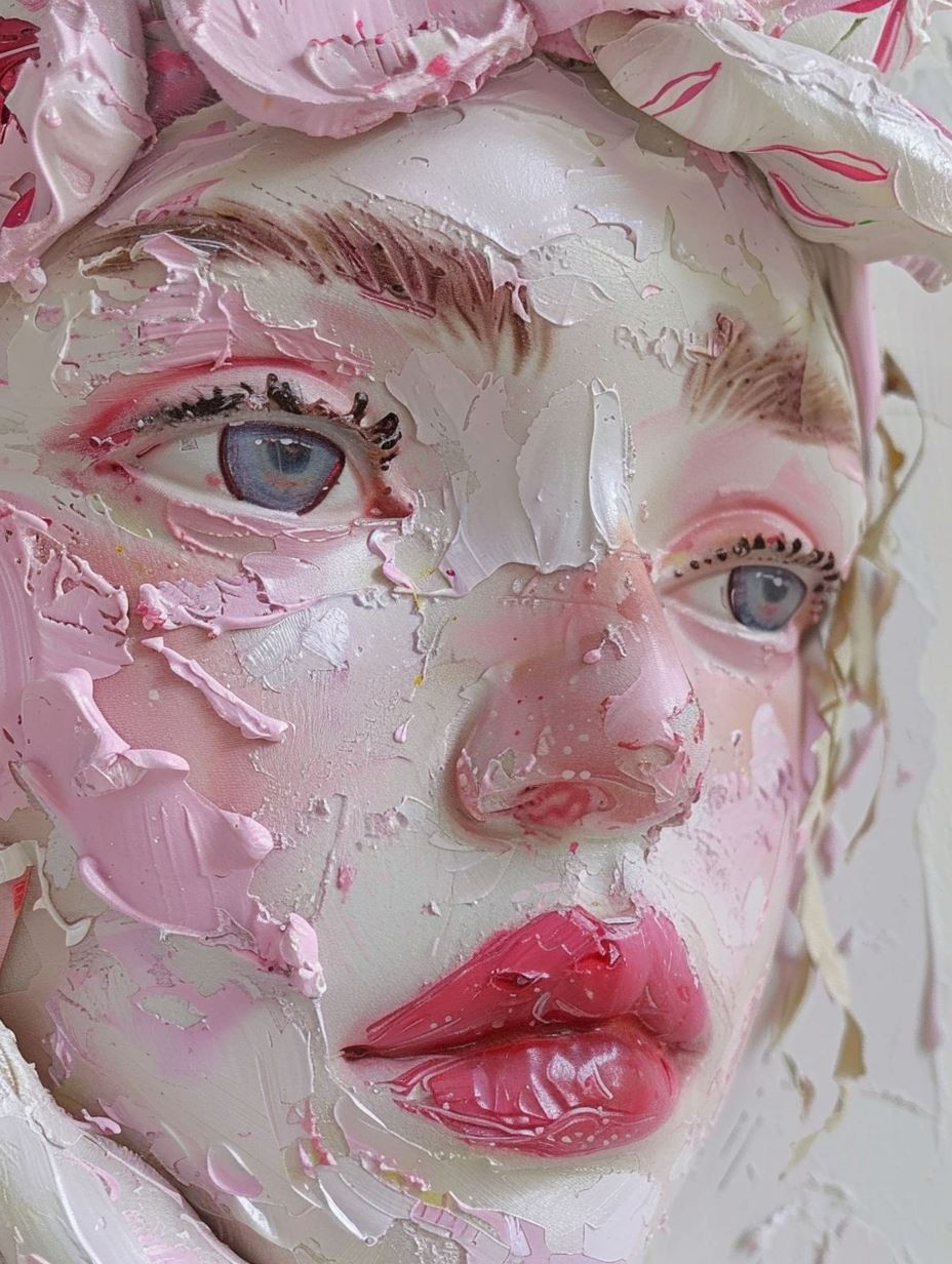 Textured Petals of Human Emotion - Image 3