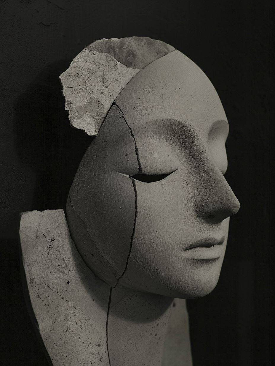 Fragmented Shadows of Silent Faces - Image 3
