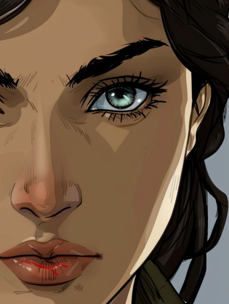Digital Portraits of a Woman's Gaze - Image 1