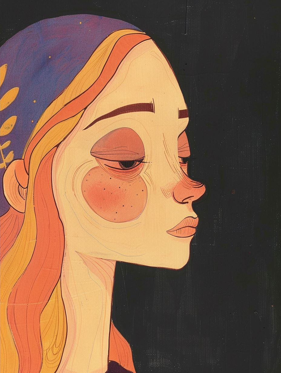 Faces of Emotion: A Stylized Portrait Study - Image 2