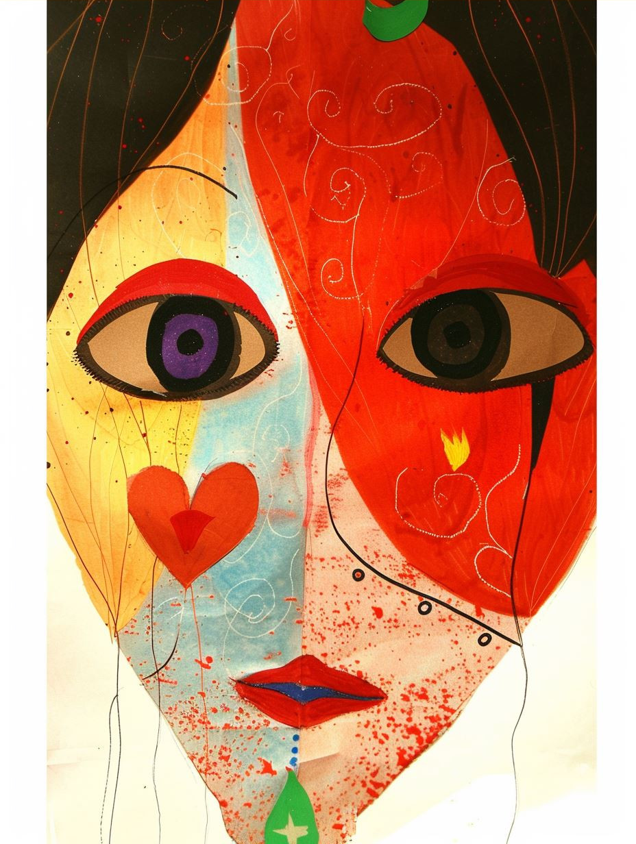 Ethereal Gazes: A Study of Stylized Faces - Image 4