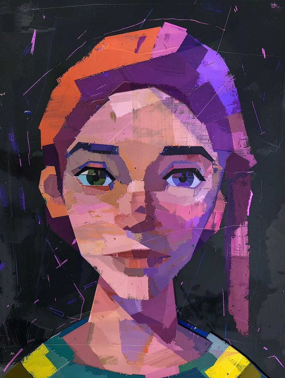 Neon Prism Portrait Studies - Image 4