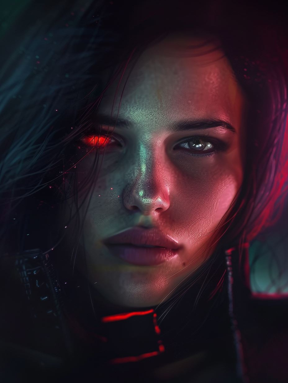 Neon Gaze: Cybernetic Visions - Image 1