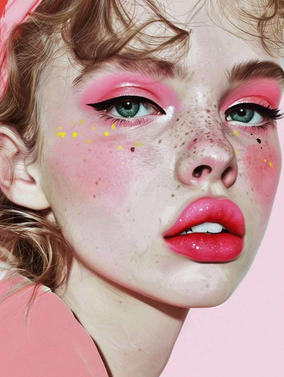 Melancholic Modern Portrait Art - Image 2