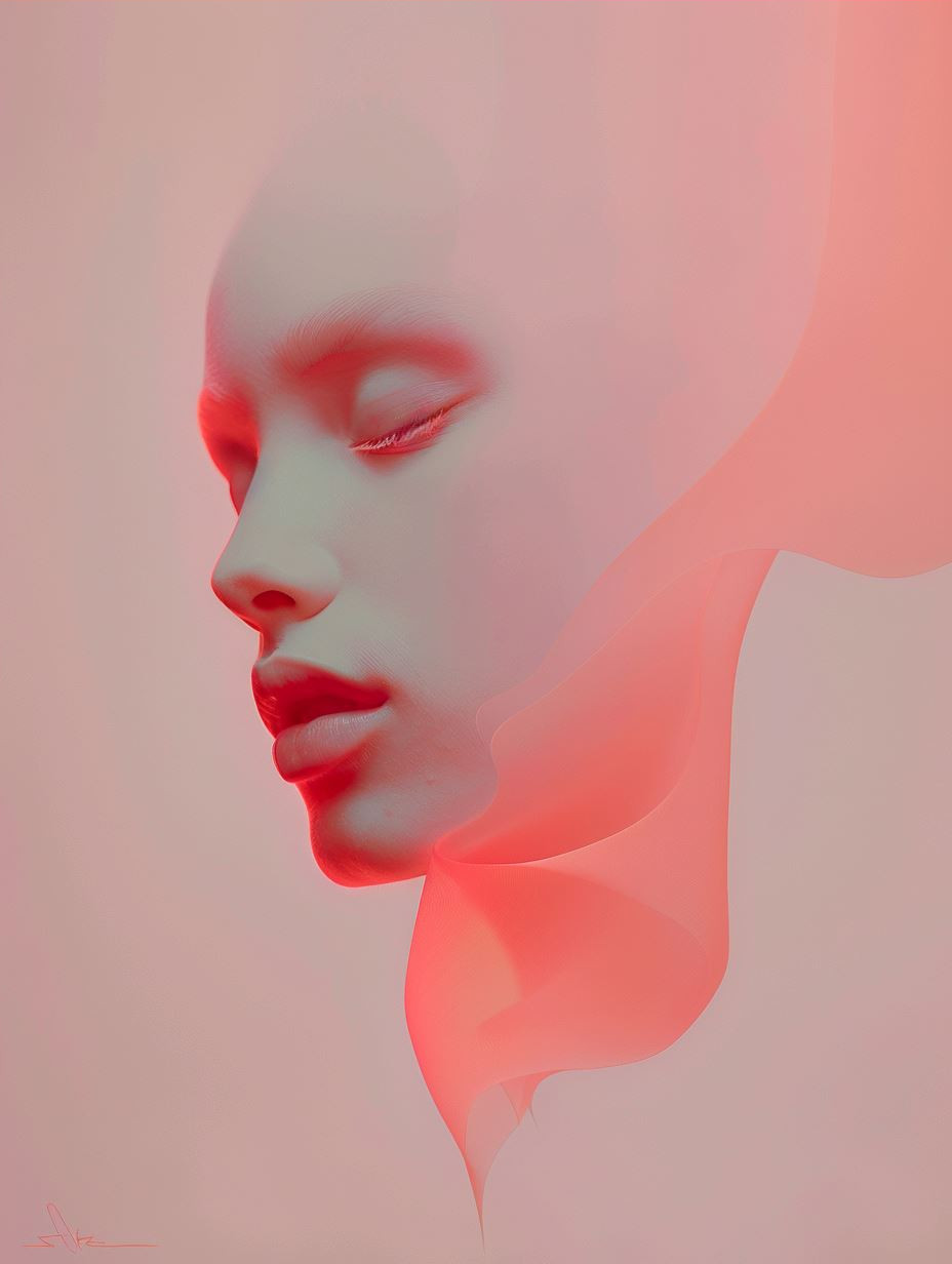 Neon Dreams: A Study in Ethereal Light - Image 4